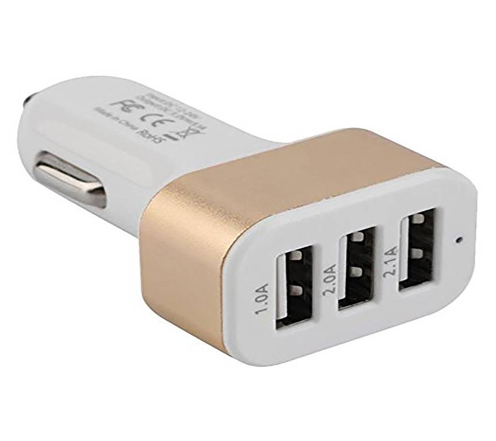 3 Port USB CAR Charger