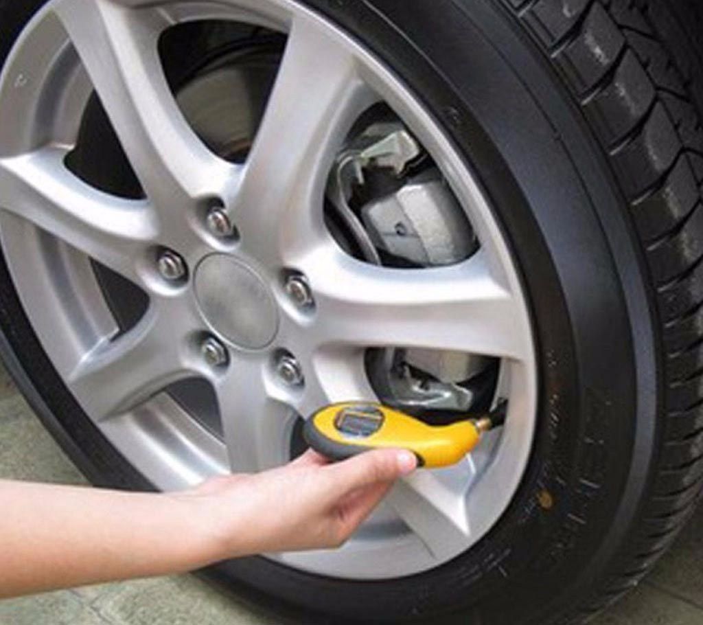Car tire digital pressure gauge