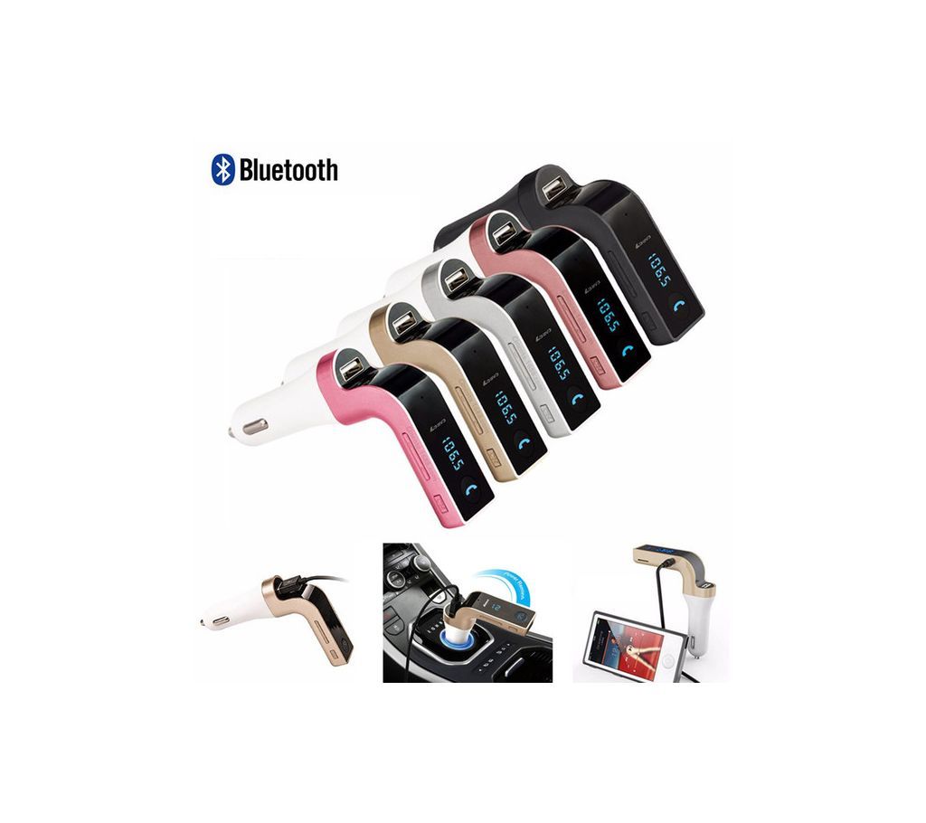 CAR G7 Bluetooth FM Transmitter Car Charger