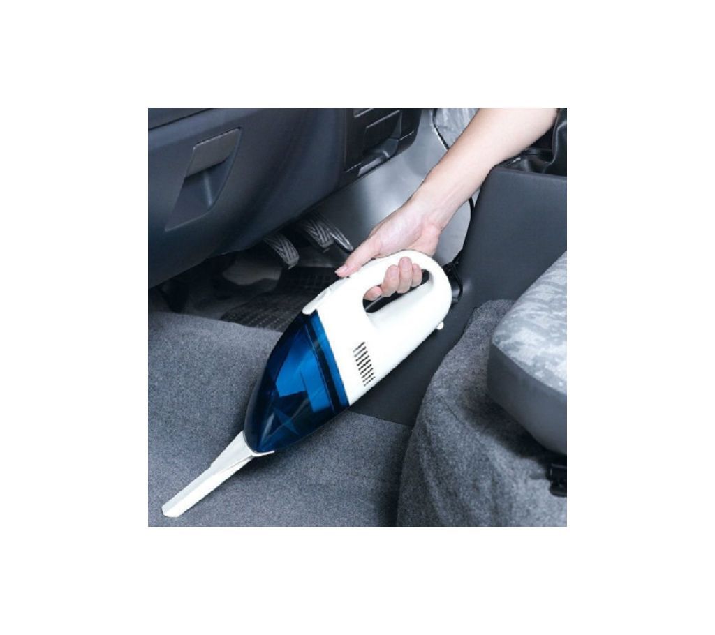 Mini Vacuum Cleaner - White and Blue