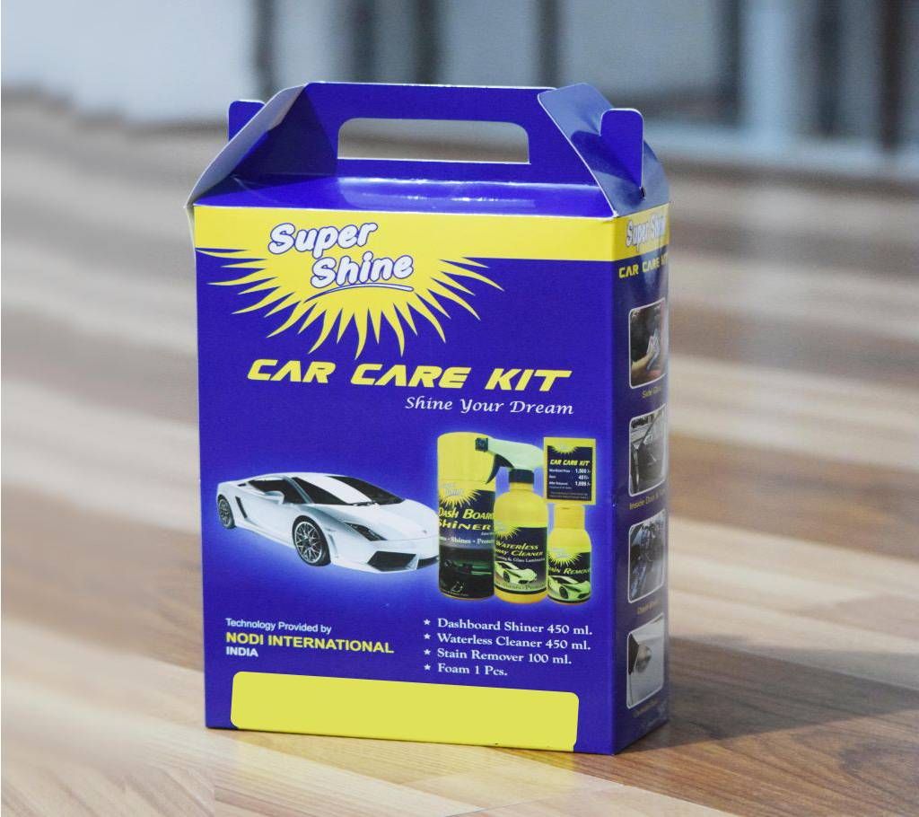SUPER SHINE CAR CARE KIT