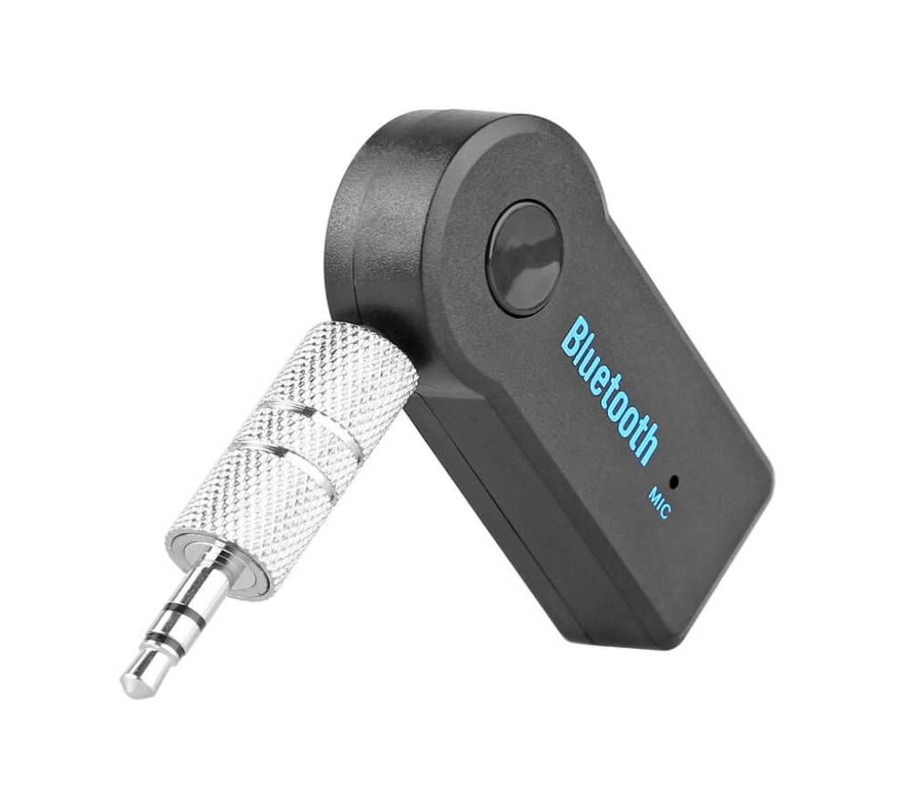 Wireless Car Bluetooth Receiver Adapter 3.5MM AUX Audio Stereo Music Home Hands-free