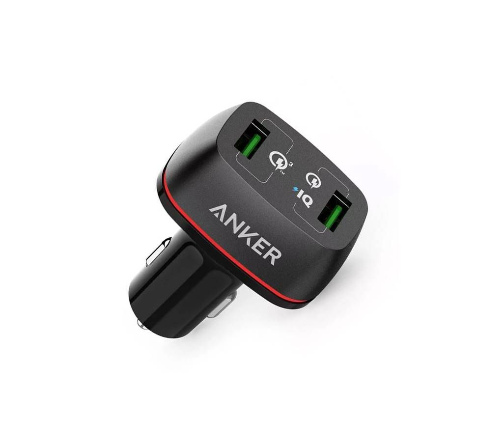 Anker 42W 2-Port USB Car Charger / Anker PowerDrive+ 2 with Quick Charge 3.0 support