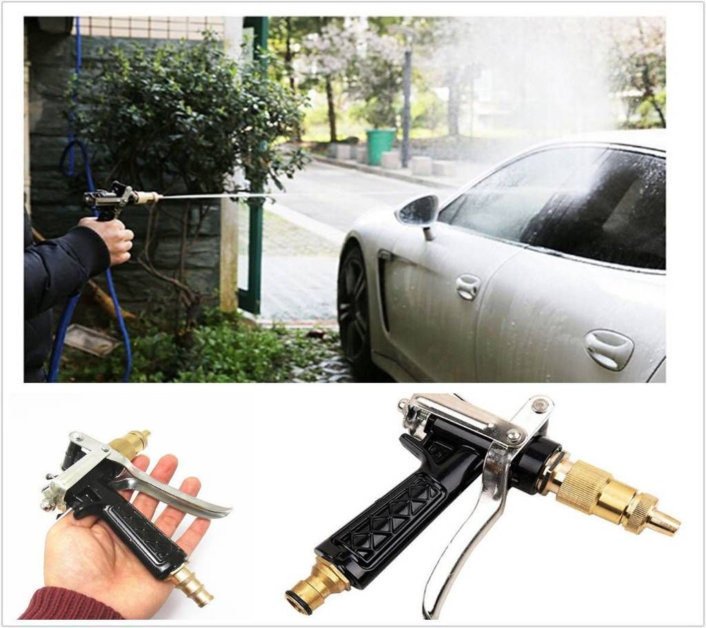 High pressure spray gun