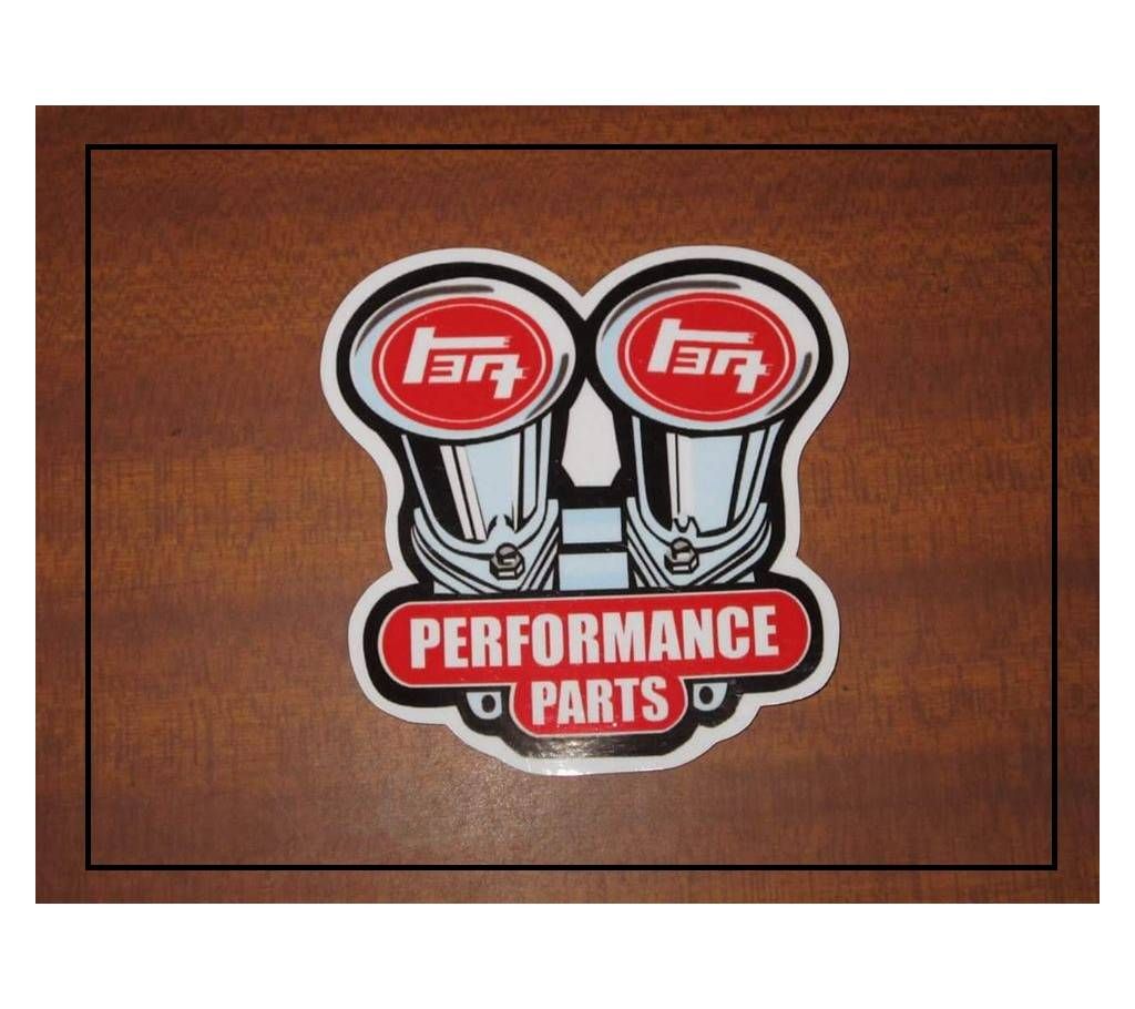 Performance Part Car Sticker