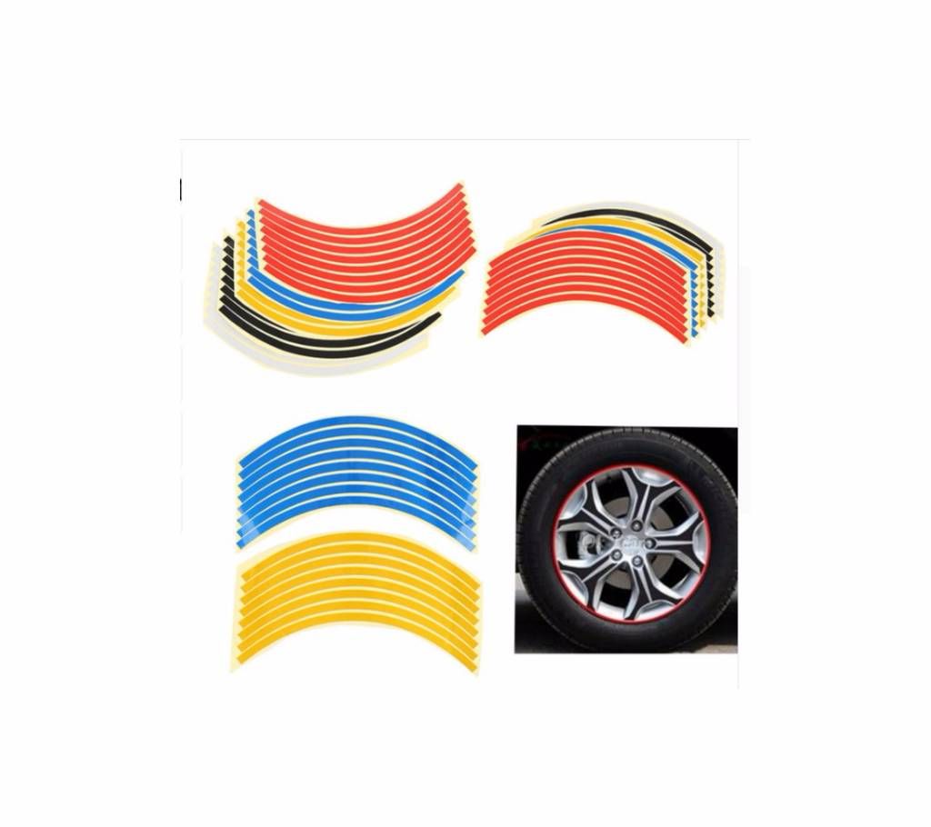 Car Tyre Rim Stickers 