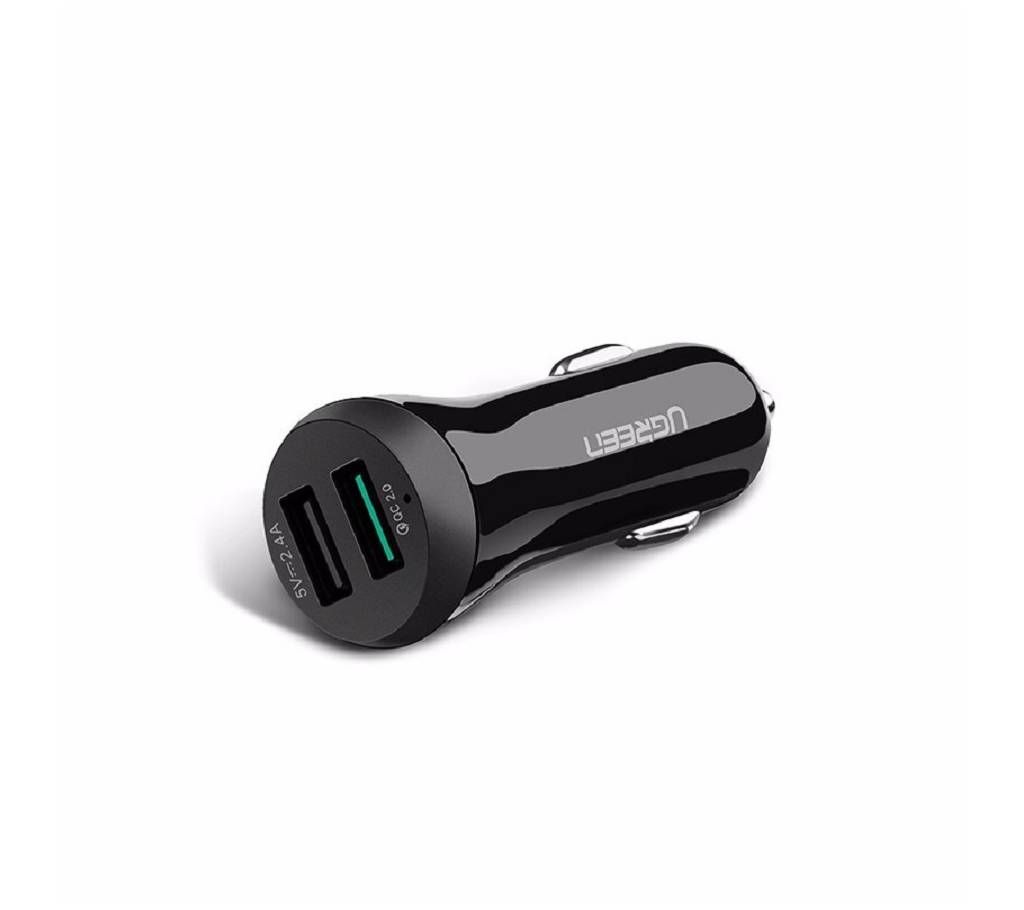 30W Quick Charge 2.0 Dual Port USB Car Charger