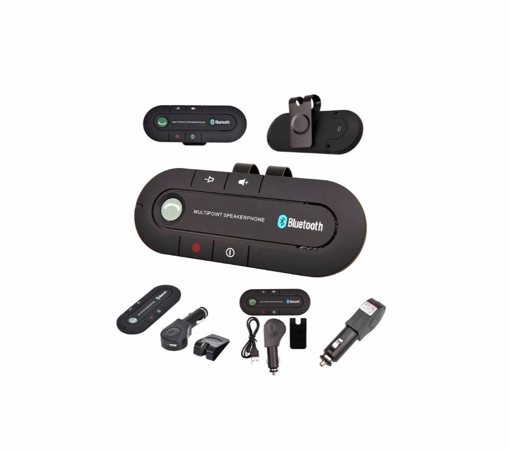 Universal Bluetooth Car Kit Wireless Speaker With Charger