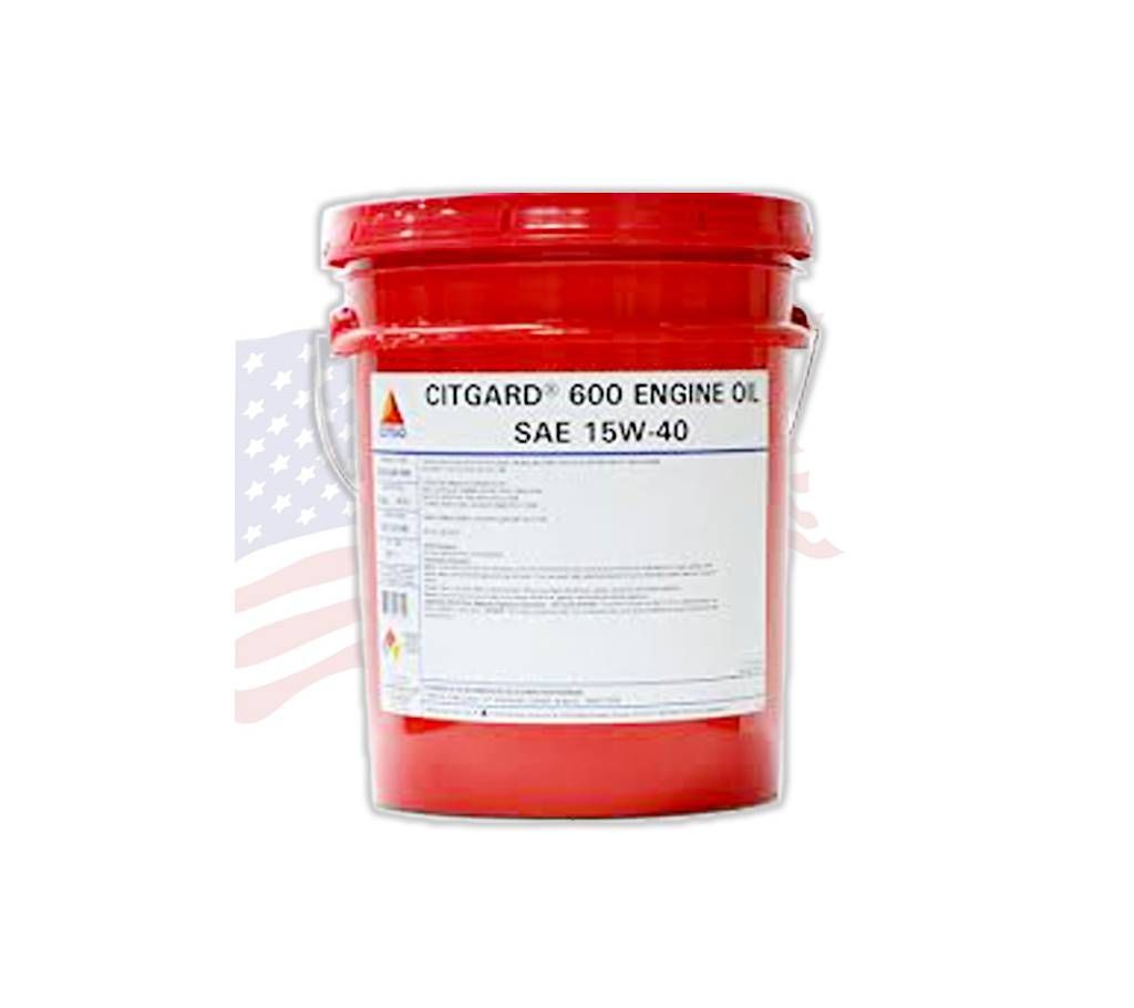 SAE 15W-40 CITGO CitGard 600 API CJ4, 18.9LTR