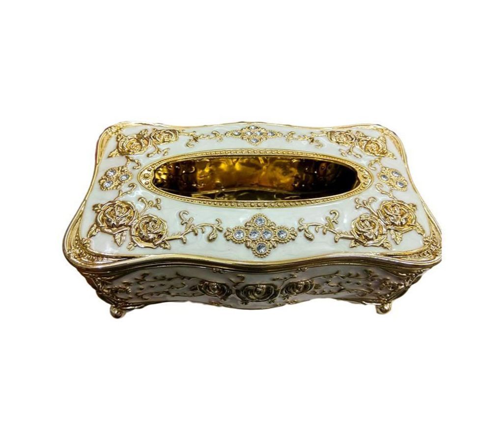 Universal Luxury European Style Acrylic Tissue Box  - Black (premium quality)