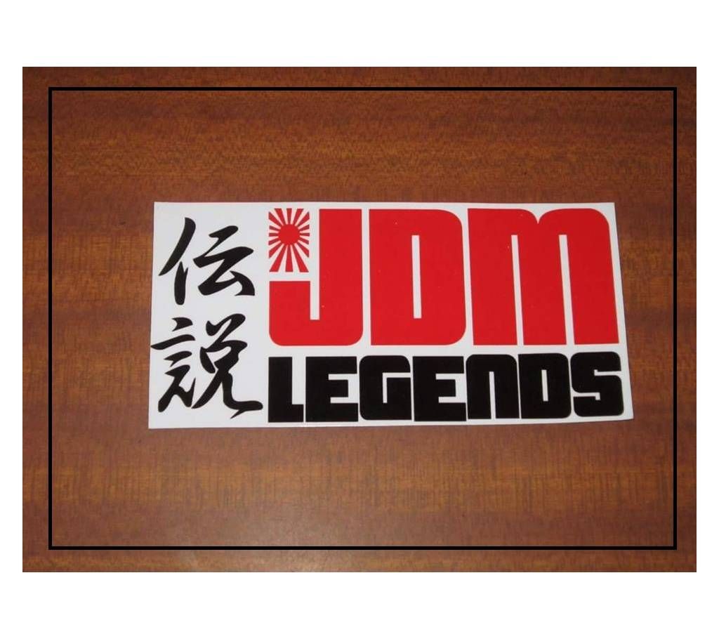 JDM Legends car sticker