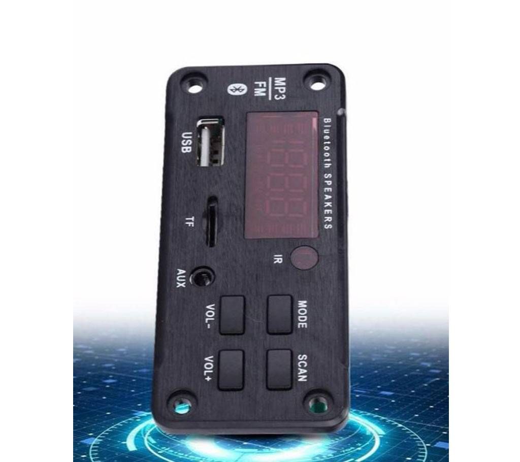 Bluetooth 5.0 Receiver Car Kit MP3 Player Decoder Color Screen FM Radio TF USB 3.5MM