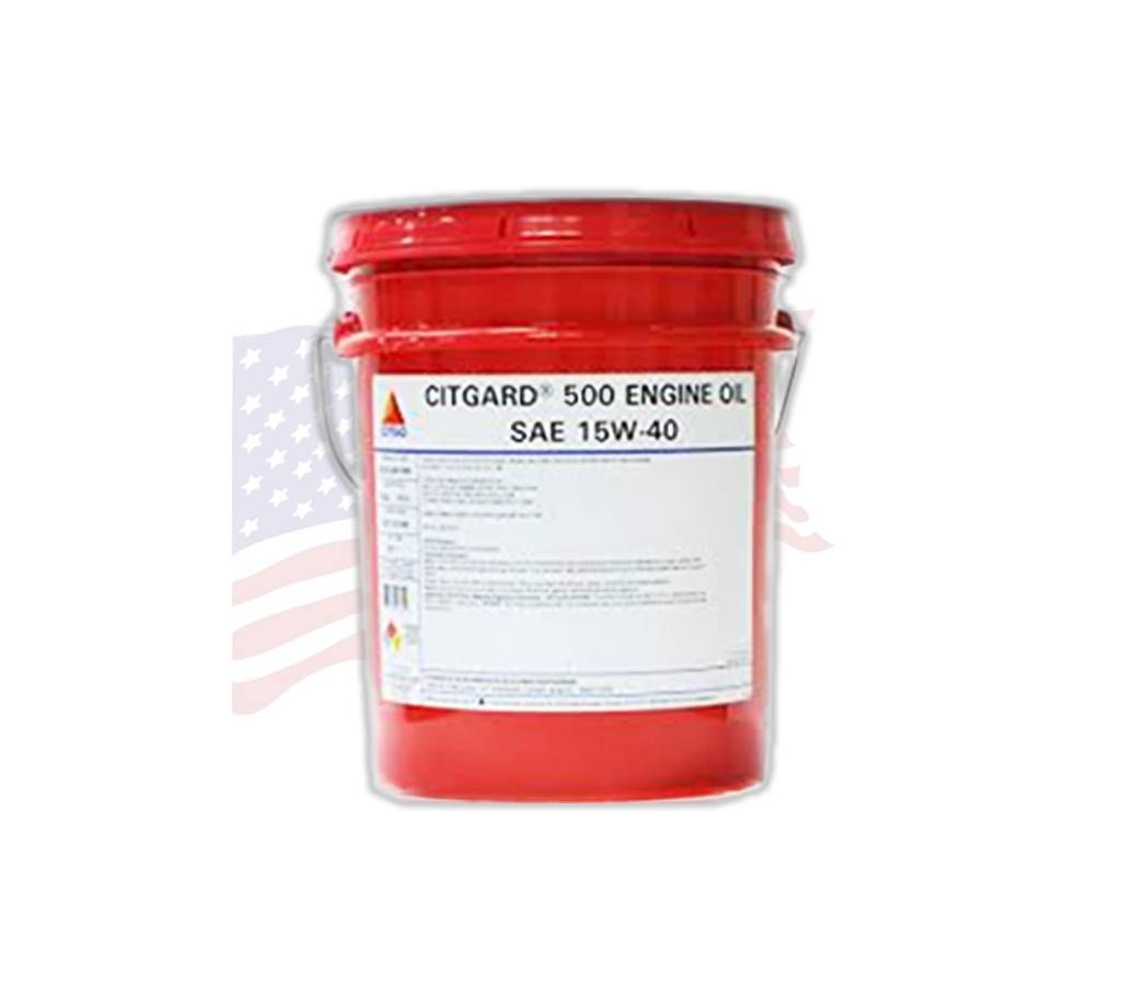 SAE 15W-40 CITGO CitGard 500 API CI4,18.9LTR
