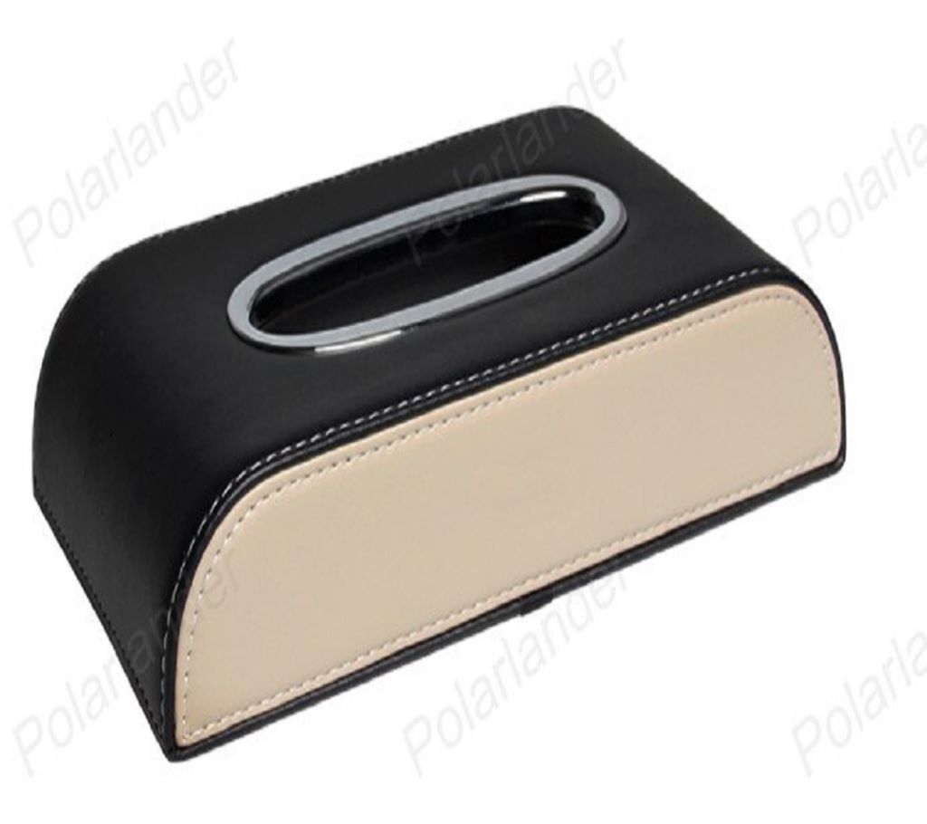 Cae Leather Tissue Box