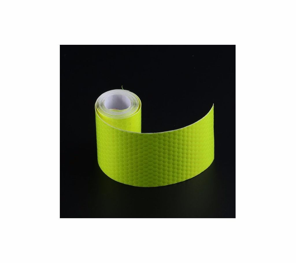 1 meter Safety Car Styling Self Adhesive Warning Tape Reflective Tape Sticker