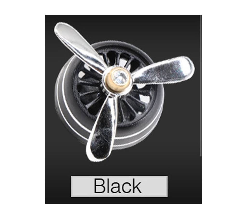Car Air Conditioning Outlet Aroma Auto Perfume Creative Car Freshener Air-Black