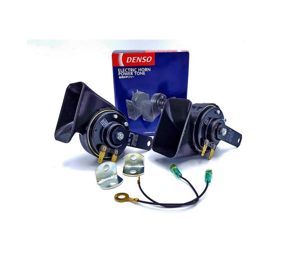 Denso Genuine Snail Double Pin Horn