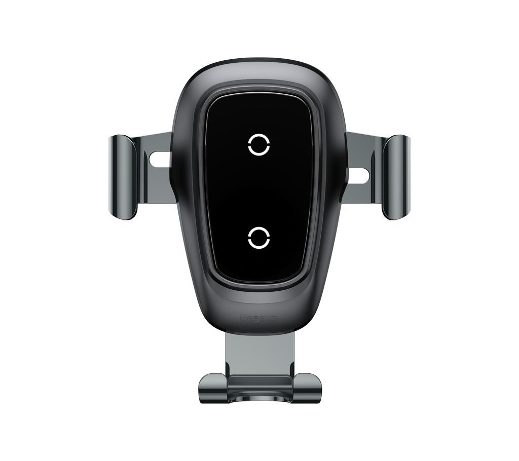 Baseus Metal Wireless Charger Gravity Car MountAir Outlet Version-Black