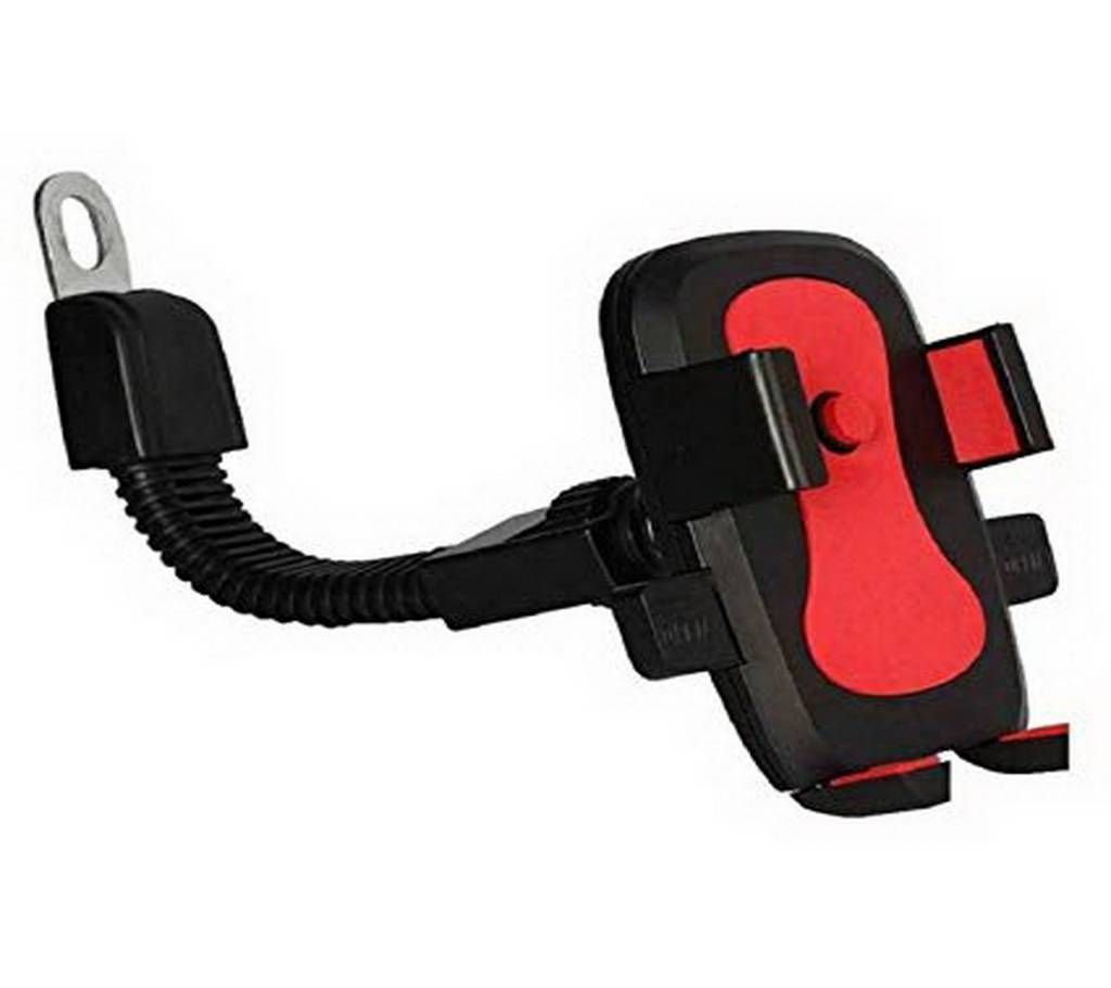 Motorcycle cell phone holder
