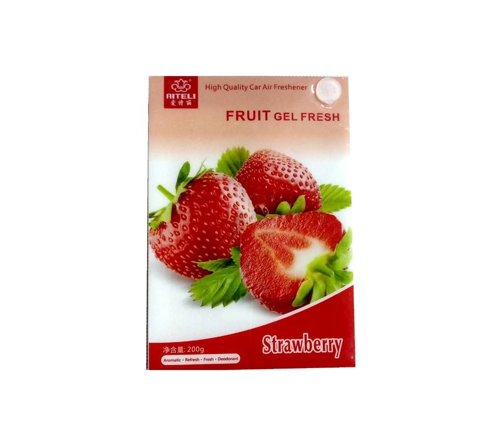 Gel Car Perfume Strawberry - 200g China 