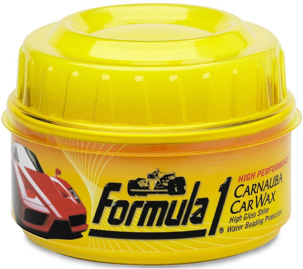 Formula 1 Wax Polish for Car and Bike 340g - White