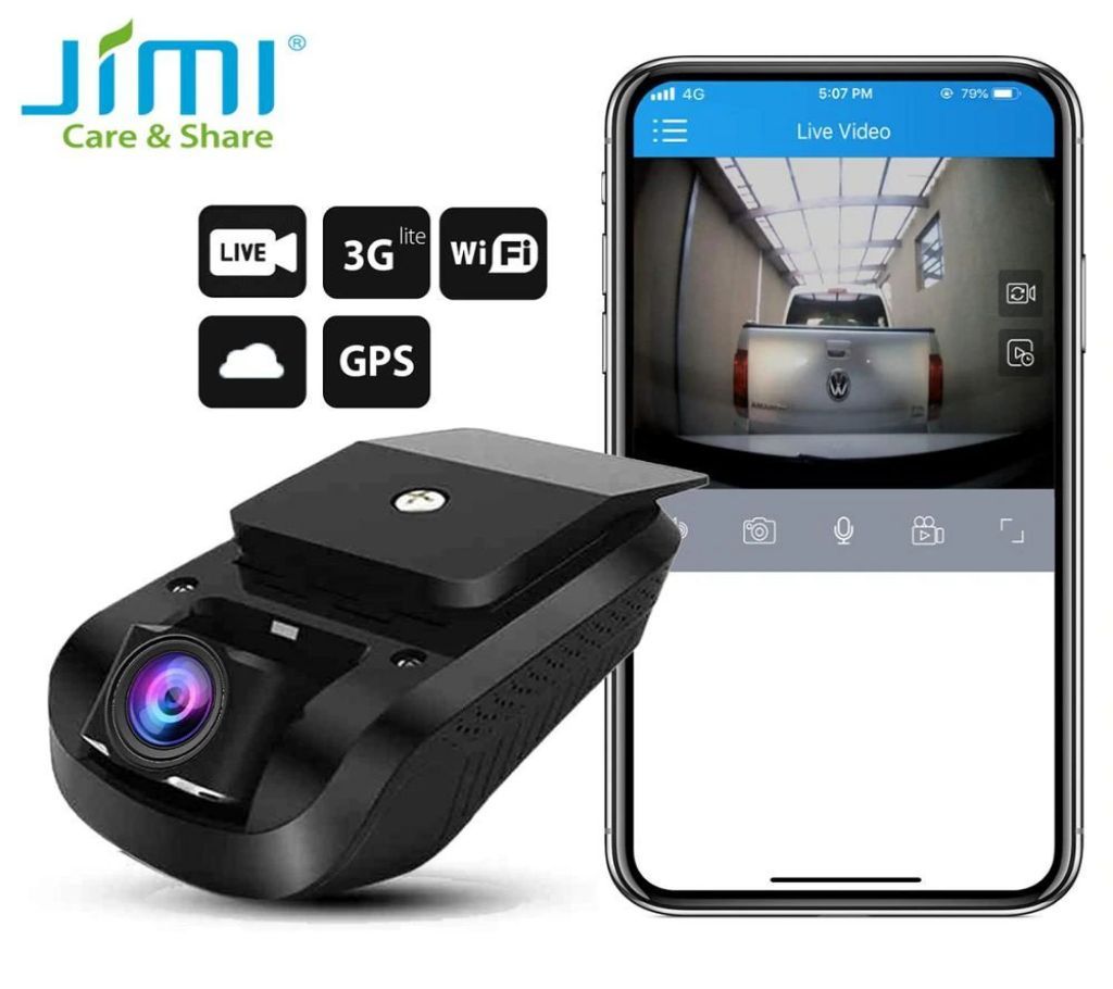 Jimi JC100 1080P Smart Location Tracker Dash Camera