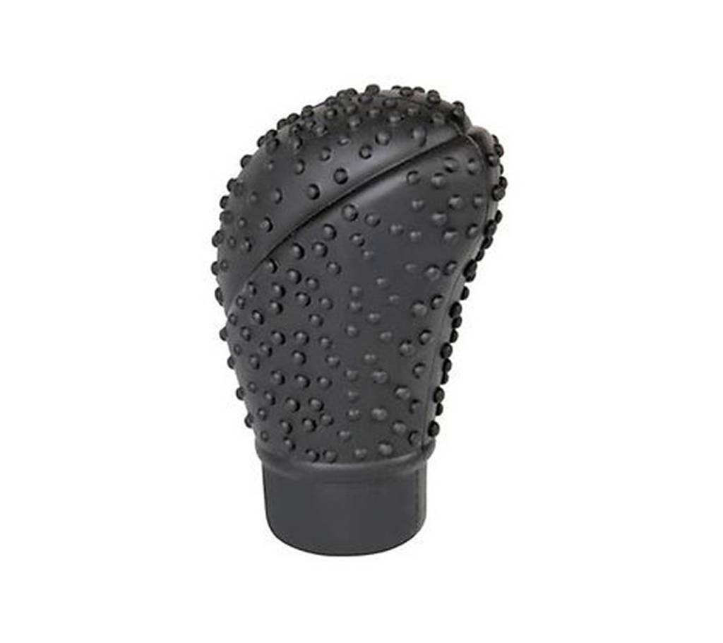Nonslip Car Shift Knob Gear Stick Protective Soft Silicone Cover 30mm -Black for - Universal