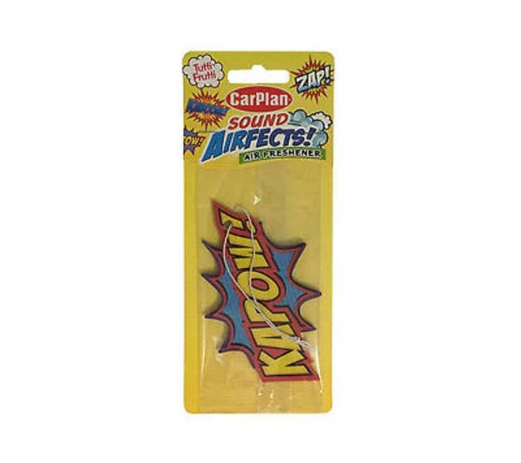 Carplan KAPOW! Sound Effect Car Air Freshener UK 