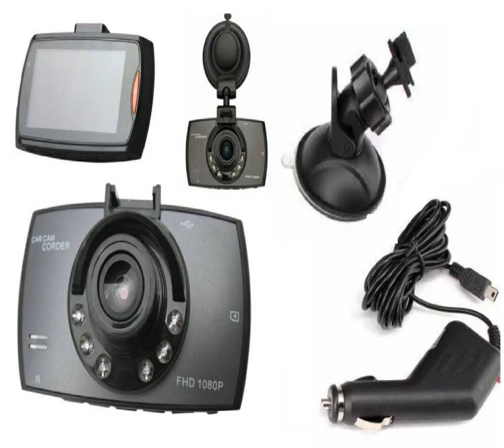 2.7" Car DVR Camera Full HD Parking Video Recorder Dash Cam Night Vision ( Black )