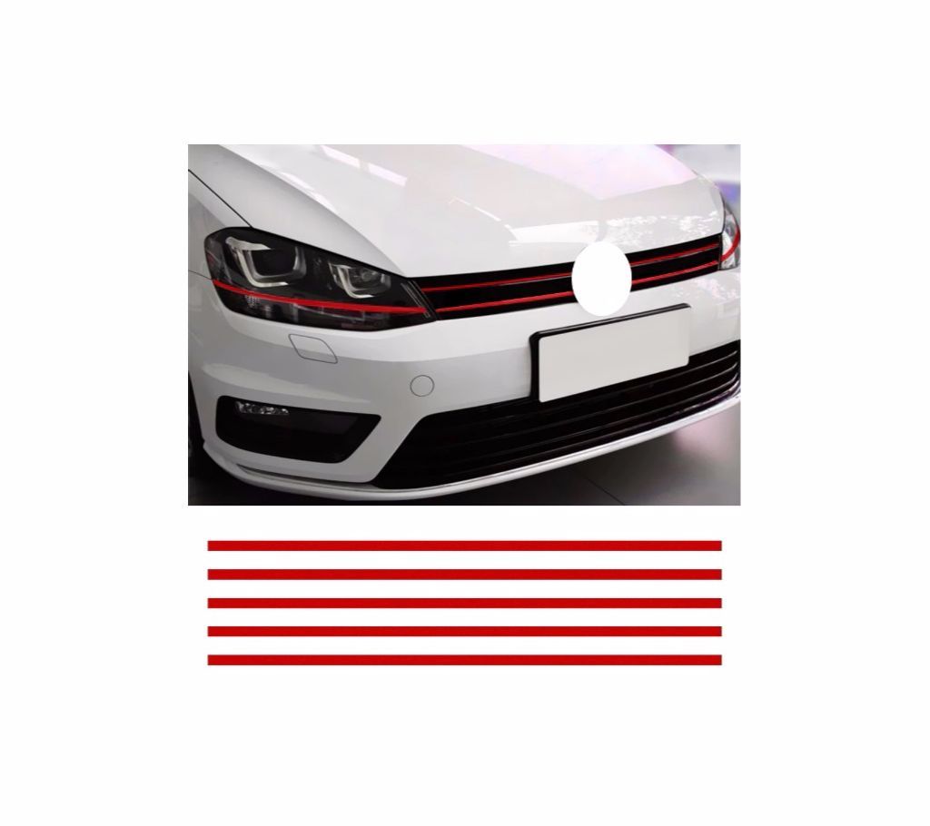 Car Strip Reflective Stickers For Decoration Front Hood Decals Car Styling