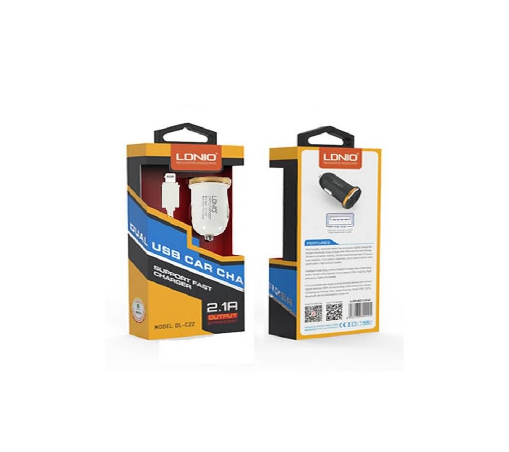 LDNIO DL-C22 Car Adapter
