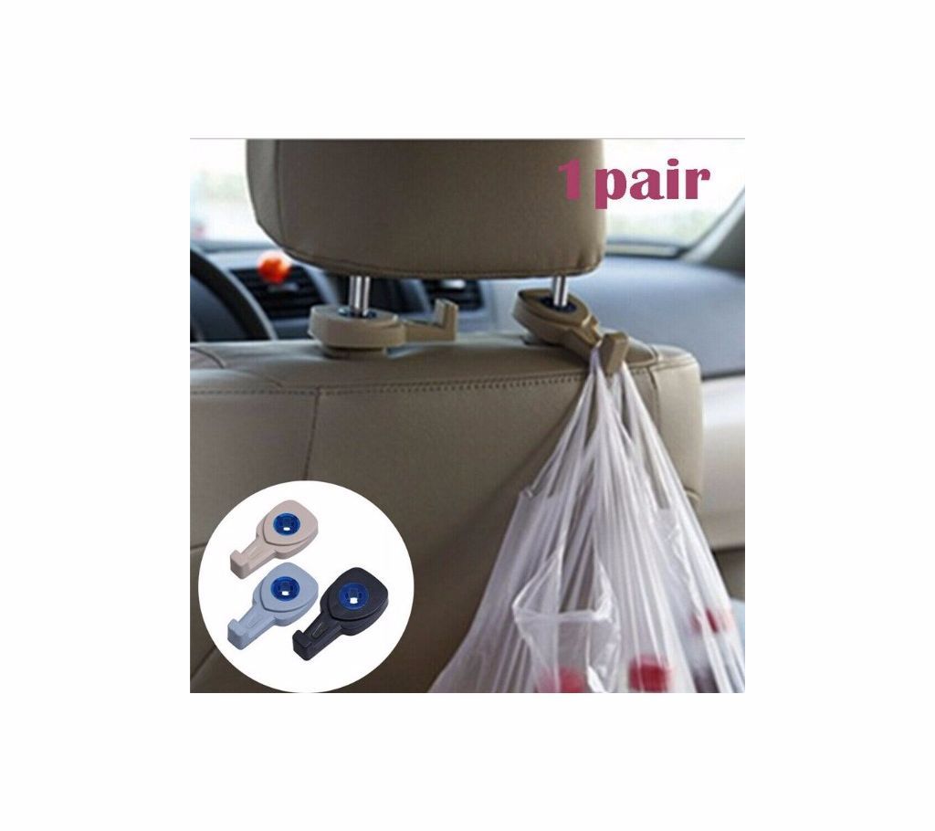 2pcs/pair Multifunction Hidden Type Car Seat Back Hook