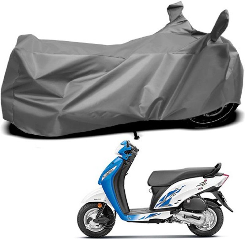Gavya Waterproof Two Wheeler Cover for Honda  (Activa i, Grey)