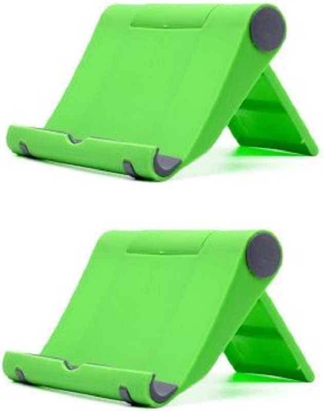 OLECTRA Pack of 2 Universal 270 degree adjustable multi-angle stent Bike Mobile Holder  (Green)