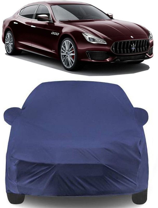 Genipap Car Cover For Maserati Quattroporte (With Mirror Pockets)  (Blue)