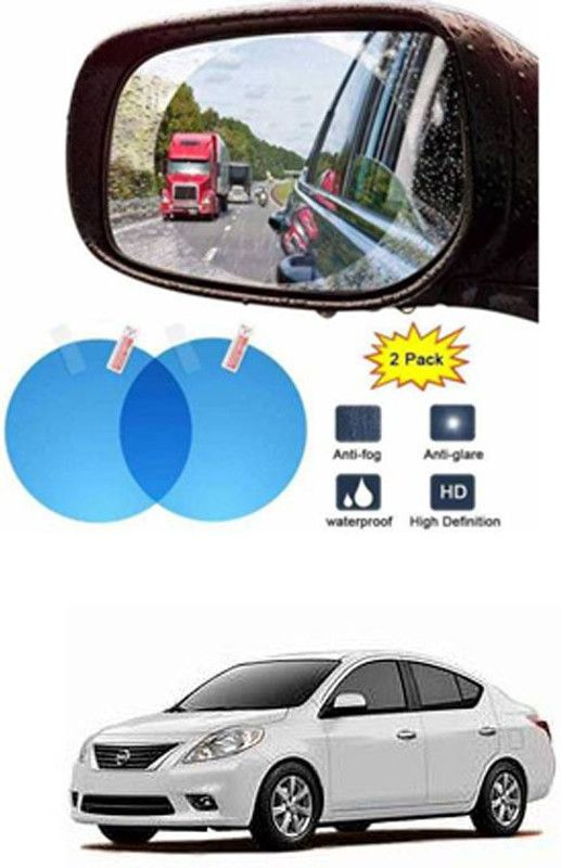 APICAL Car Mirror Blue Rain Blocker For Sunny Car Mirror Rain Blocker  (Blue)