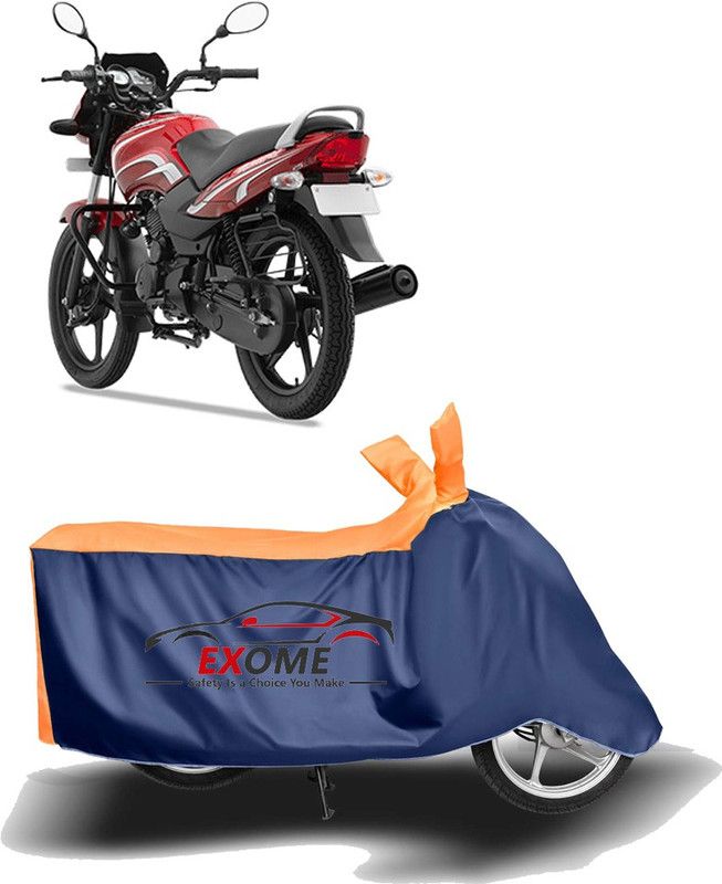 EXOME Two Wheeler Cover for TVS  (Sport, Orange)