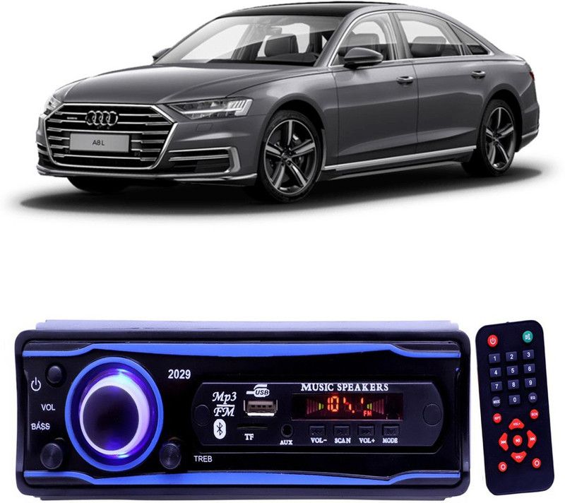 YUNEIK Blue 2029 USB/AUX/SD/BLUETOOTH/FM/MP3 BOOM MASTER STANDARD- Y 10 Car Stereo  (Single Din)