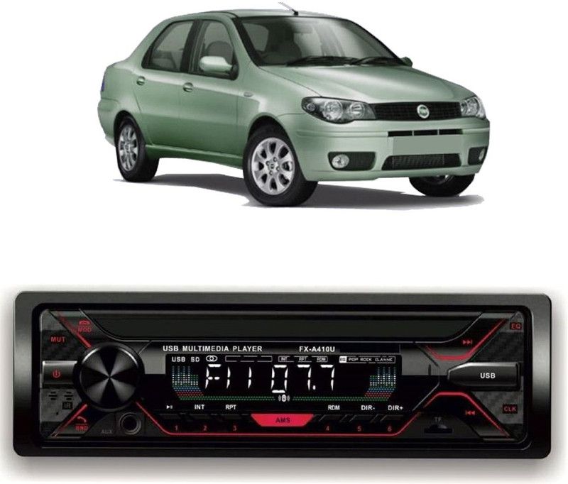 Purpleheart Car Stereo FX- A100U Car Stereo with Bluetooth, USB, SD Card , Aux P-116 Car Stereo  (Single Din)