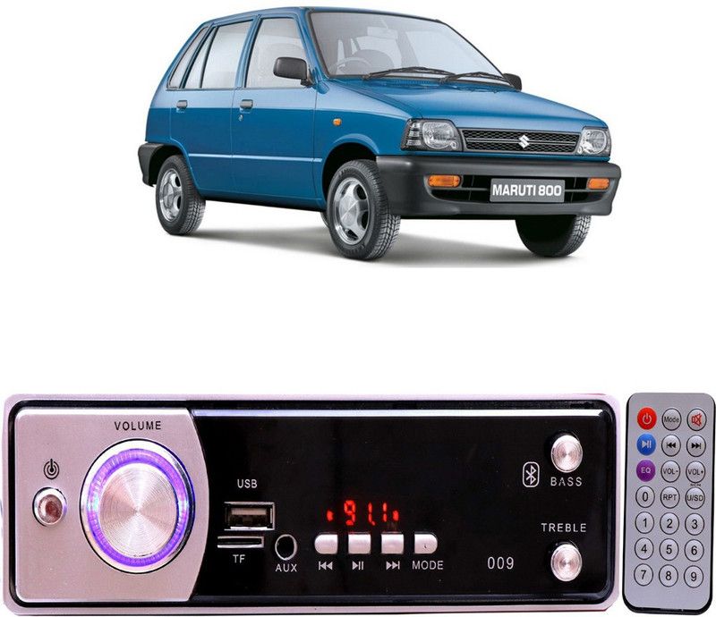 Genipap Silver009 BLUETOOTH/USB/SD/AUX/FM/MP3 Car Stereo ( Single Din) -309 Car Stereo  (Single Din)