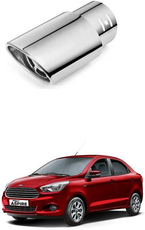 PRTEK Car Exhaust Tube in Tube-Silencer A Muffler Tip for All Cars (Universal) 0138 Car Silencer  (SILENCER TIP A)