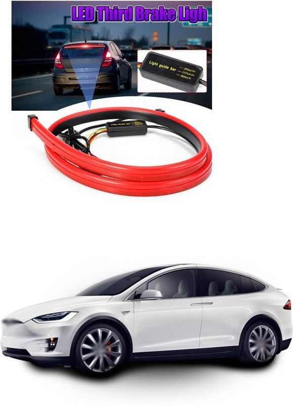 XZRTZ LED Third Brake Light, Henlight Universal LED Brake Light Strip Bar, Waterproof IP67, Daytime/Night Brake, Running for Trailer Pickup Jeep RV Van Z233 Car Reflector Light  (Red)