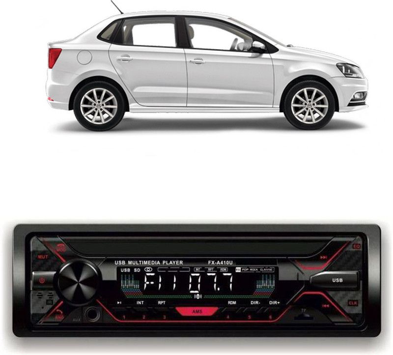 Bluedrum Car Stereo FX- A100U Car Stereo with Bluetooth, USB, SDCard , Aux B-603 Car Stereo  (Single Din)