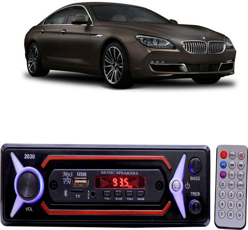 JBRIDERZ JB-2030 Red BLUETOOTH/USB/SD/AUX/FM/MP3 Car Stereo ( Single Din) B-56 Car Stereo  (Single Din)