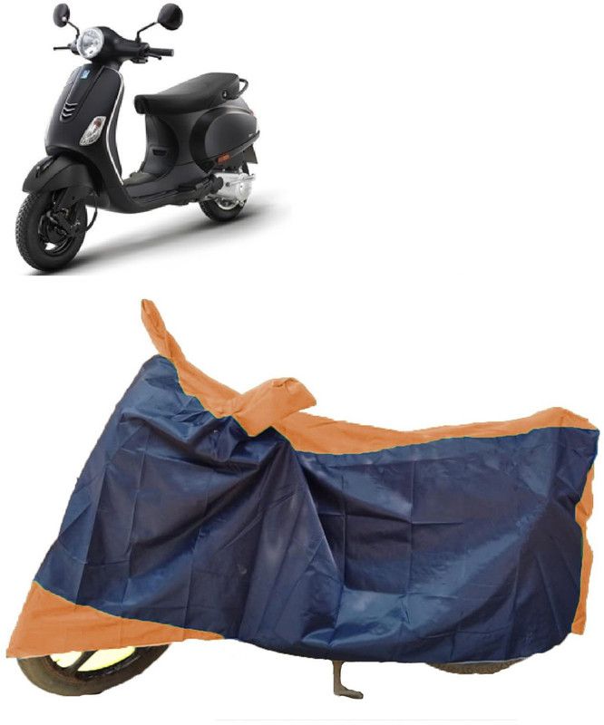 AutoFave Two Wheeler Cover for Vespa  (Notte 125, Multicolor)