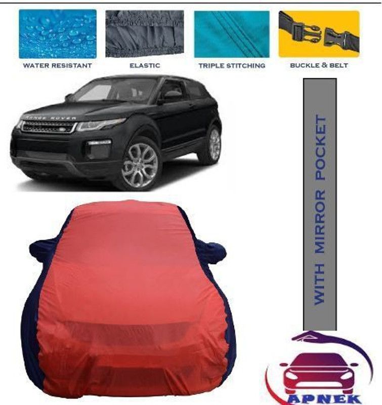 APNEK Car Cover For Land Rover Freelander (With Mirror Pockets)  (Red, Blue)
