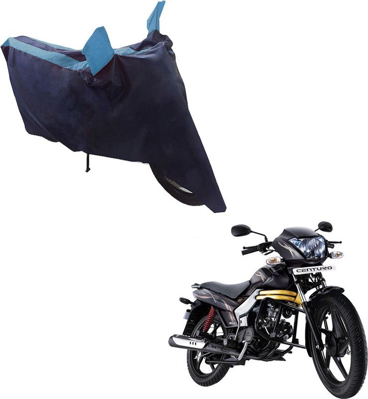 UrbanLifesylers Two Wheeler Cover for Mahindra  (Centuro, Blue)