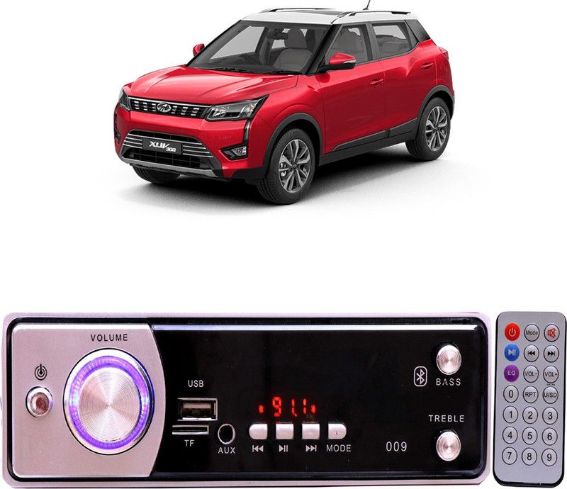 JBRIDERZ Silver009 BLUETOOTH/USB/SD/AUX/FM/MP3 Car Stereo ( Single Din) -287 Car Stereo  (Single Din)