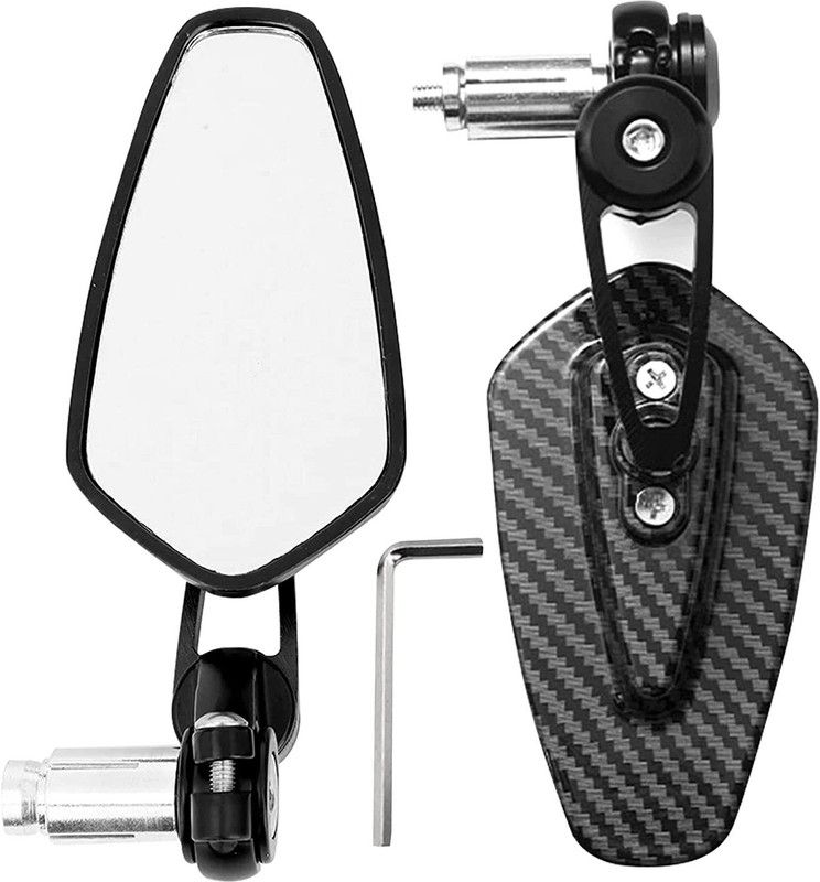 Otoroys Manual Rear View Mirror For Universal For Bike Universal For Bike  (Left, Right)