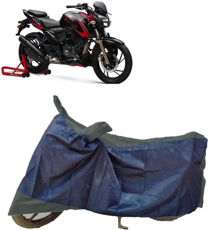 AutoFave Two Wheeler Cover for TVS  (Apache RTR 200 Fi E100, Multicolor)